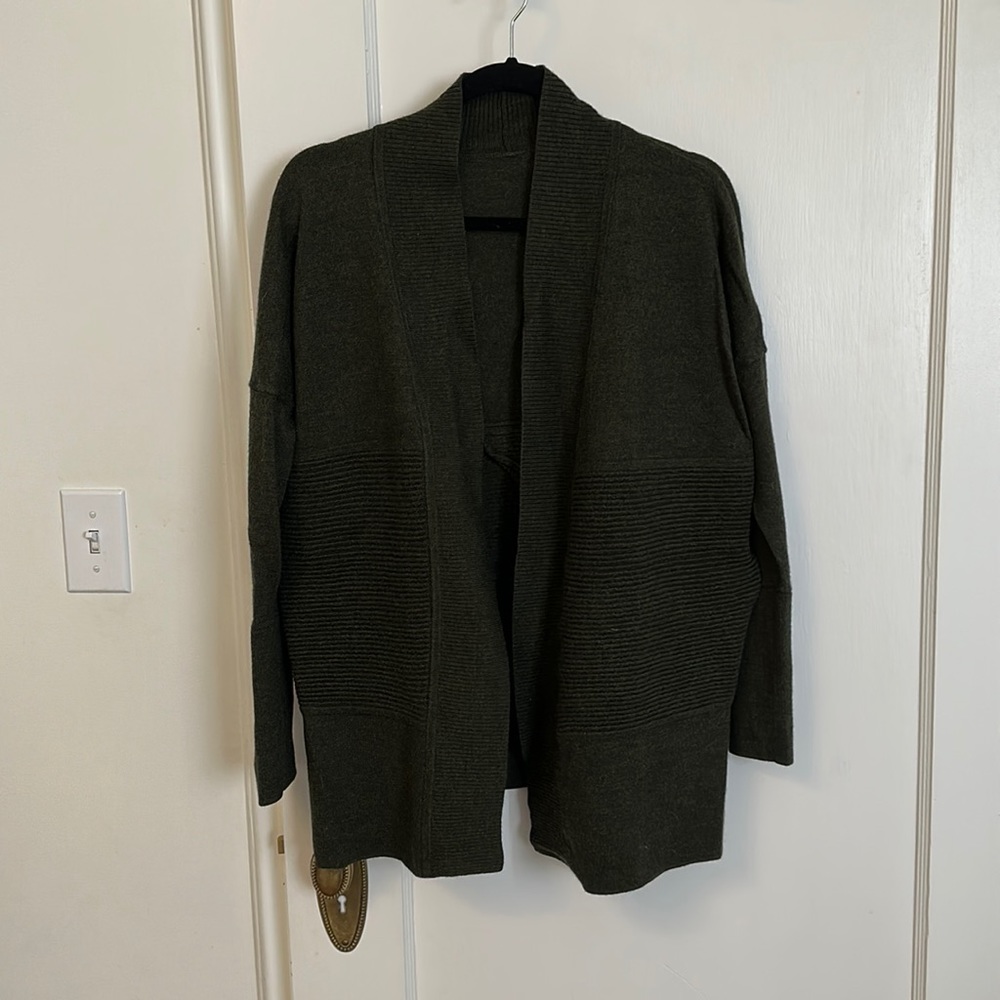 The perfect Lululemon Wrap Sweater.